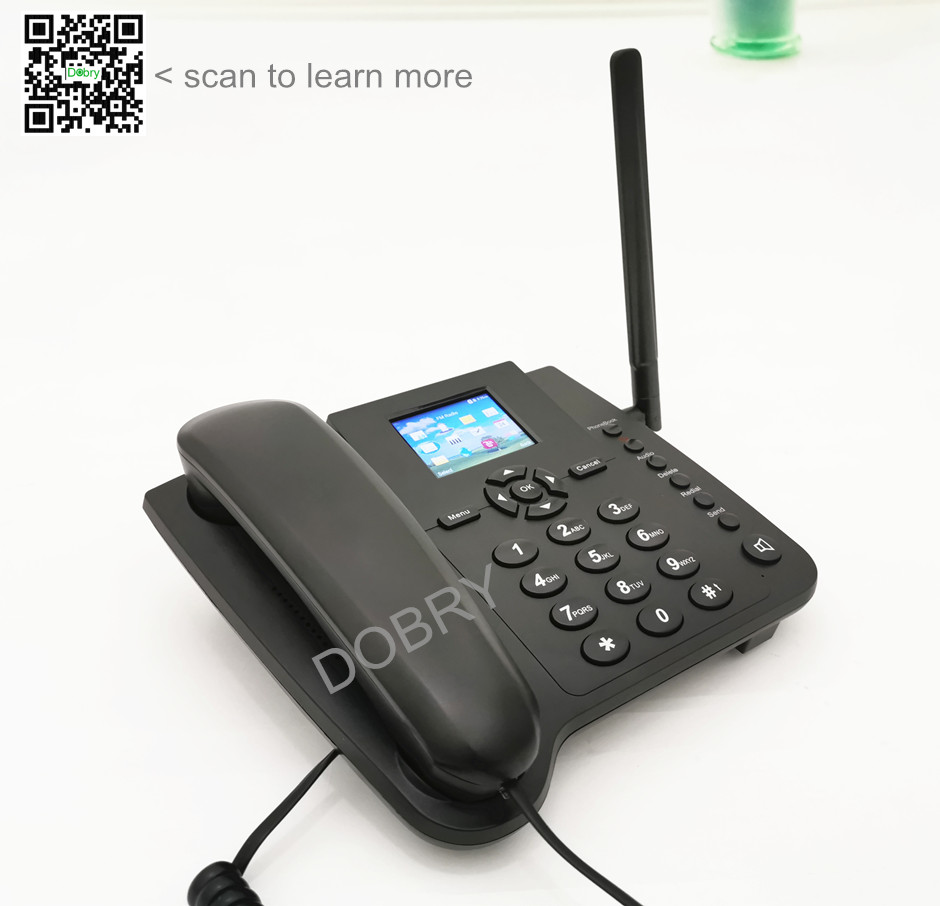 DOBRY 4G LTE WIFI desk landline phone VOLTE call