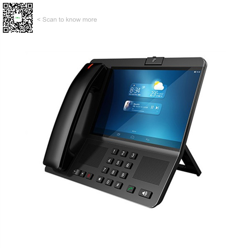 DOBRY 8 inch Touch Screen Android 4G video LTE GSM Desk Phone