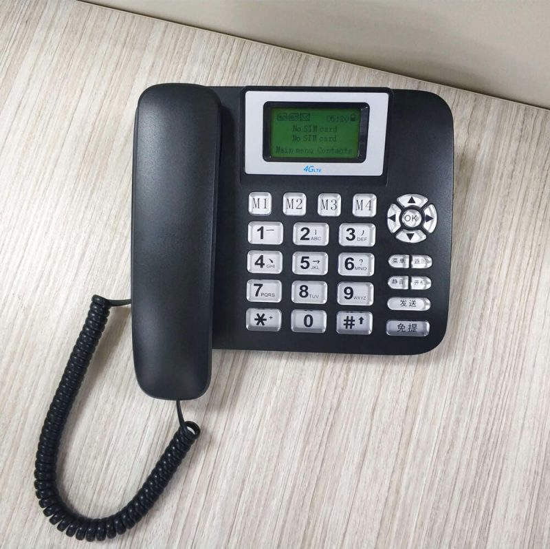China wireless phone manufacturer G318 4G LTE landline phone